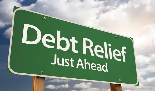 bigstock-Debt-Relief-Just-Ahead-Green-22963049-e1368042855375